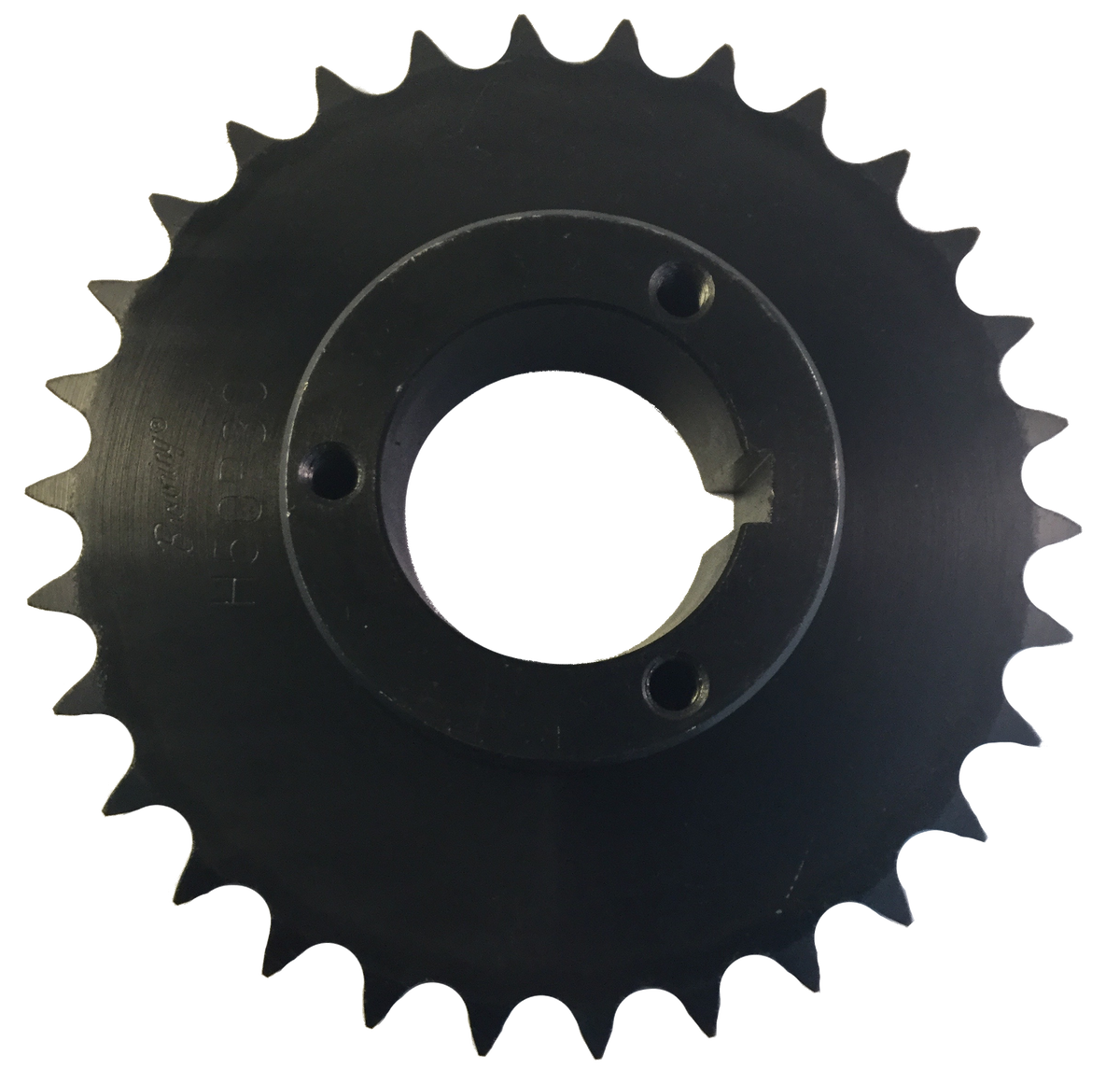 H50P30 30-Tooth, 50 Standard Roller Chain Split Taper Sprocket (5/8" Pitch) - Froedge Machine & Supply Co., Inc.
