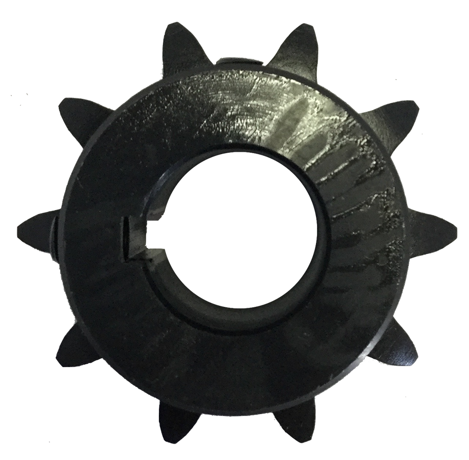 H6010X1 10-Tooth, 60 Standard Roller Chain Finished Bore Sprocket (3/4" Pitch, 1" Bore) - Froedge Machine & Supply Co., Inc.