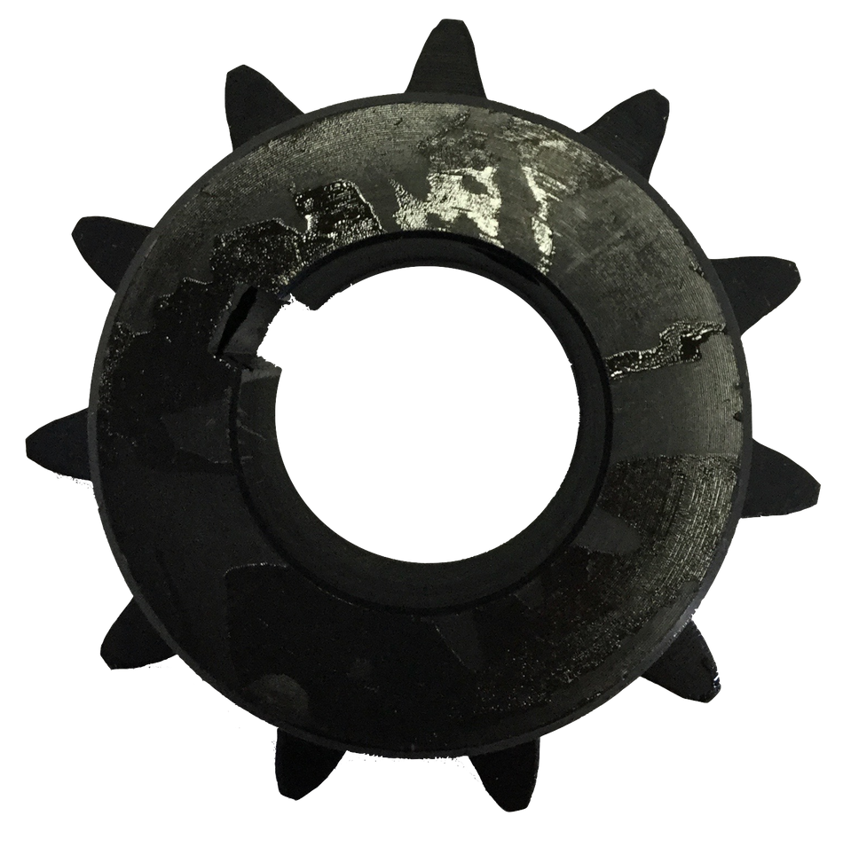 H6011X114 11-Tooth, 60 Standard Roller Chain Finished Bore Sprocket (3/4" Pitch, 1 1/4" Bore) - Froedge Machine & Supply Co., Inc.