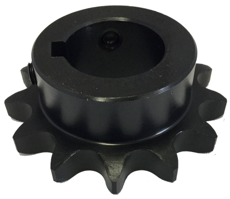 H8013X1716 13-Tooth, 80 Standard Roller Chain Finished Bore Sprocket (1" Pitch, 1 7/16" Bore) - Froedge Machine & Supply Co., Inc.