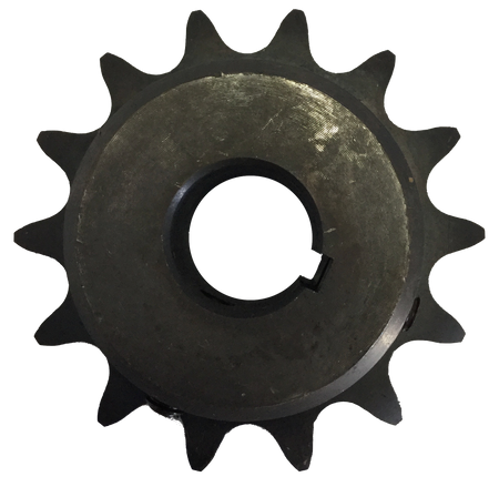 H6014X1 14-Tooth, 60 Standard Roller Chain Finished Bore Sprocket (3/4" Pitch, 1" Bore) - Froedge Machine & Supply Co., Inc.