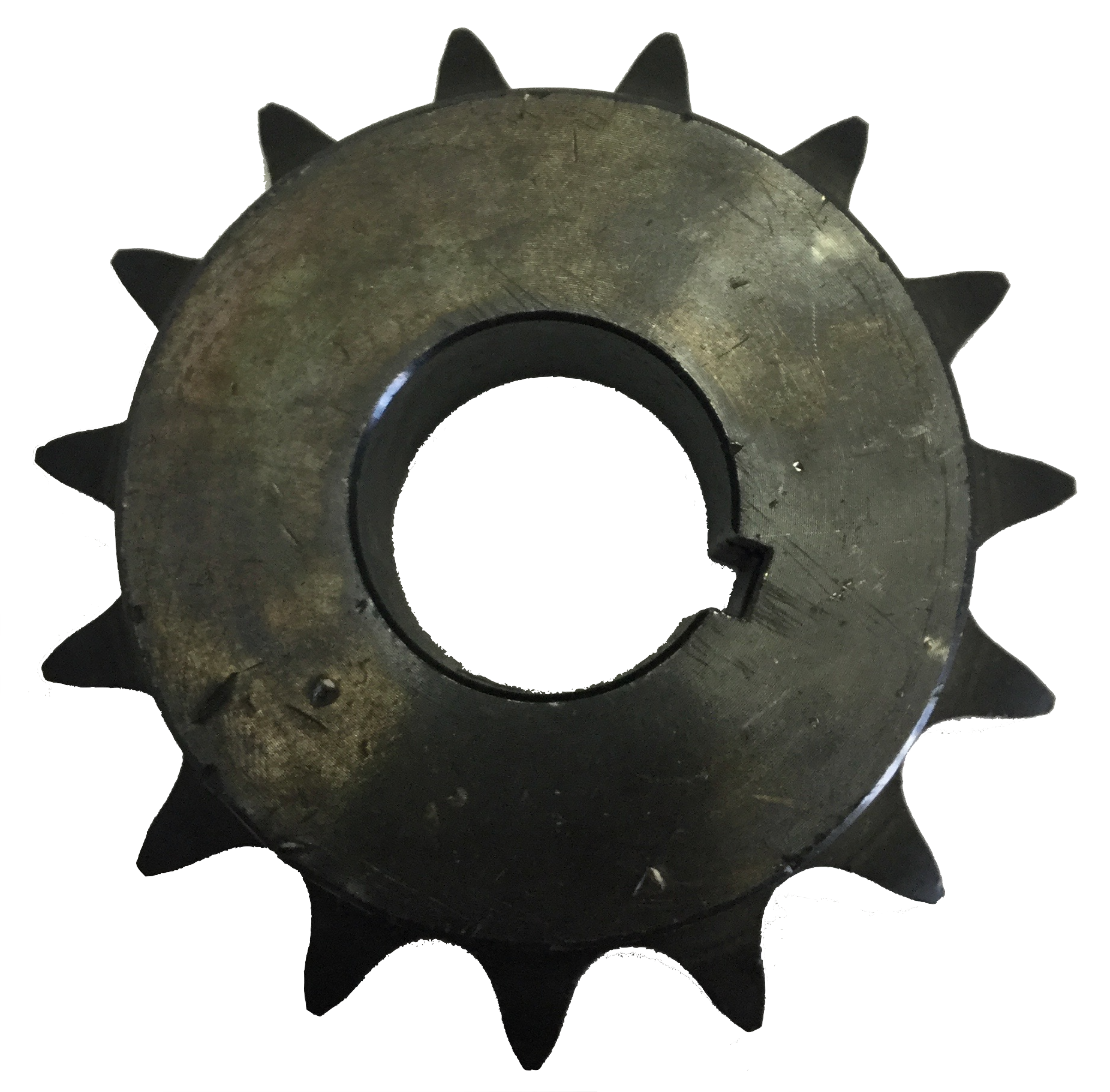 H8015X138 15-Tooth, 80 Standard Roller Chain Finished Bore Sprocket (1" Pitch, 1 3/8" Bore) - Froedge Machine & Supply Co., Inc.