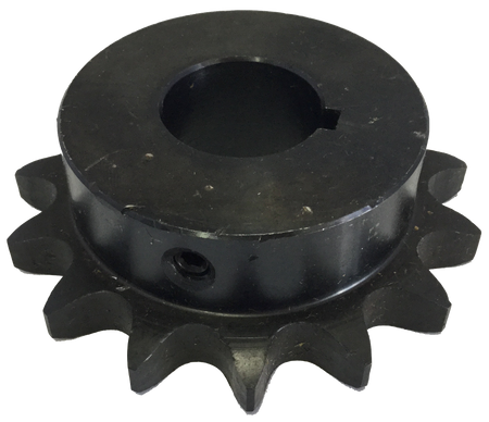 H8015X114 15-Tooth, 80 Standard Roller Chain Finished Bore Sprocket (1" Pitch, 1 1/4" Bore) - Froedge Machine & Supply Co., Inc.