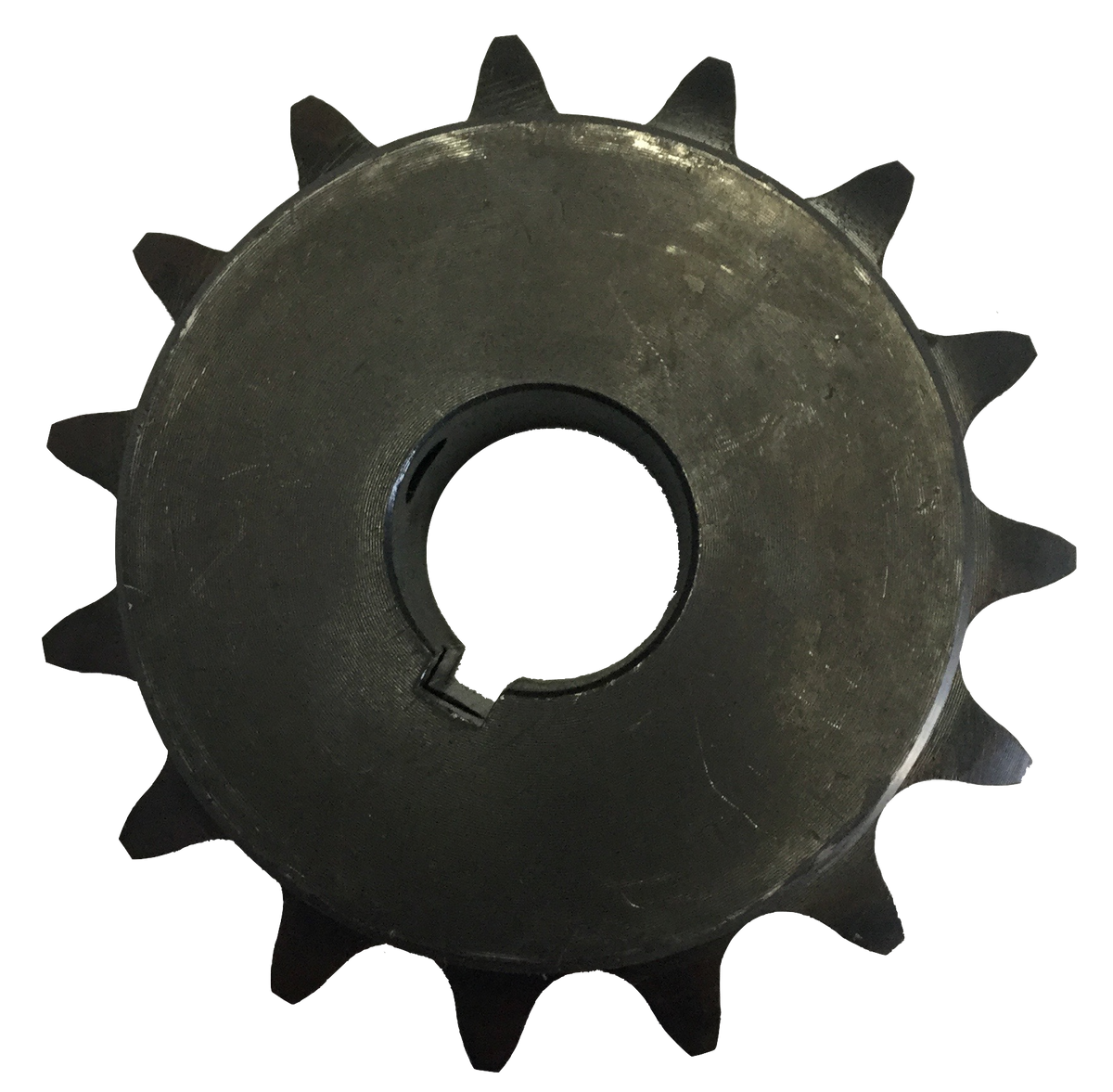 H6015X1 15-Tooth, 60 Standard Roller Chain Finished Bore Sprocket (3/4" Pitch, 1" Bore) - Froedge Machine & Supply Co., Inc.