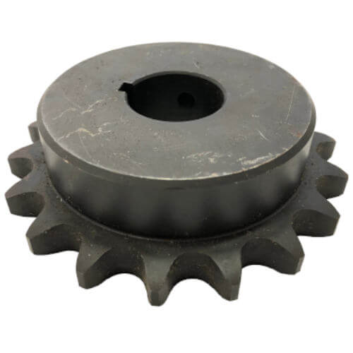 H6018X114 18-Tooth, 60 Standard Roller Chain Finished Bore Sprocket (3/4" Pitch, 1 1/4" Bore)