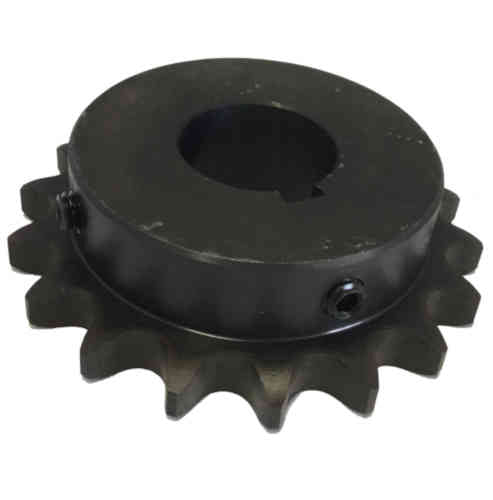 H6018X112 18-Tooth, 60 Standard Roller Chain Finished Bore Sprocket (3/4" Pitch, 1 1/2" Bore)
