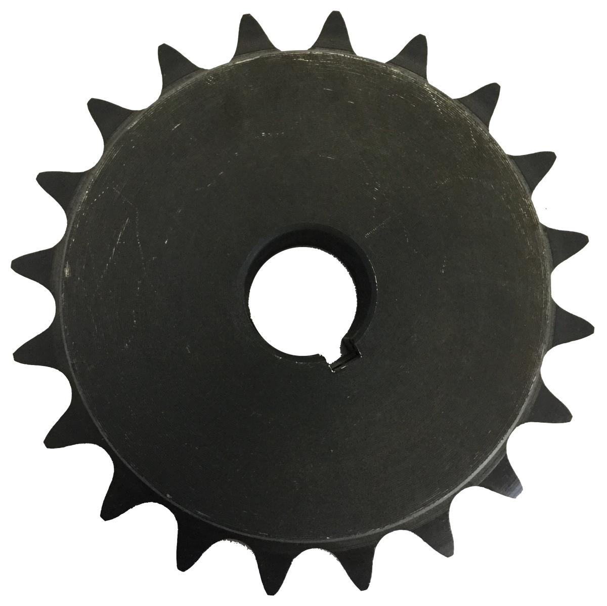 H6020X1 20-Tooth, 60 Standard Roller Chain Finished Bore Sprocket (3/4" Pitch, 1" Bore) - Froedge Machine & Supply Co., Inc.