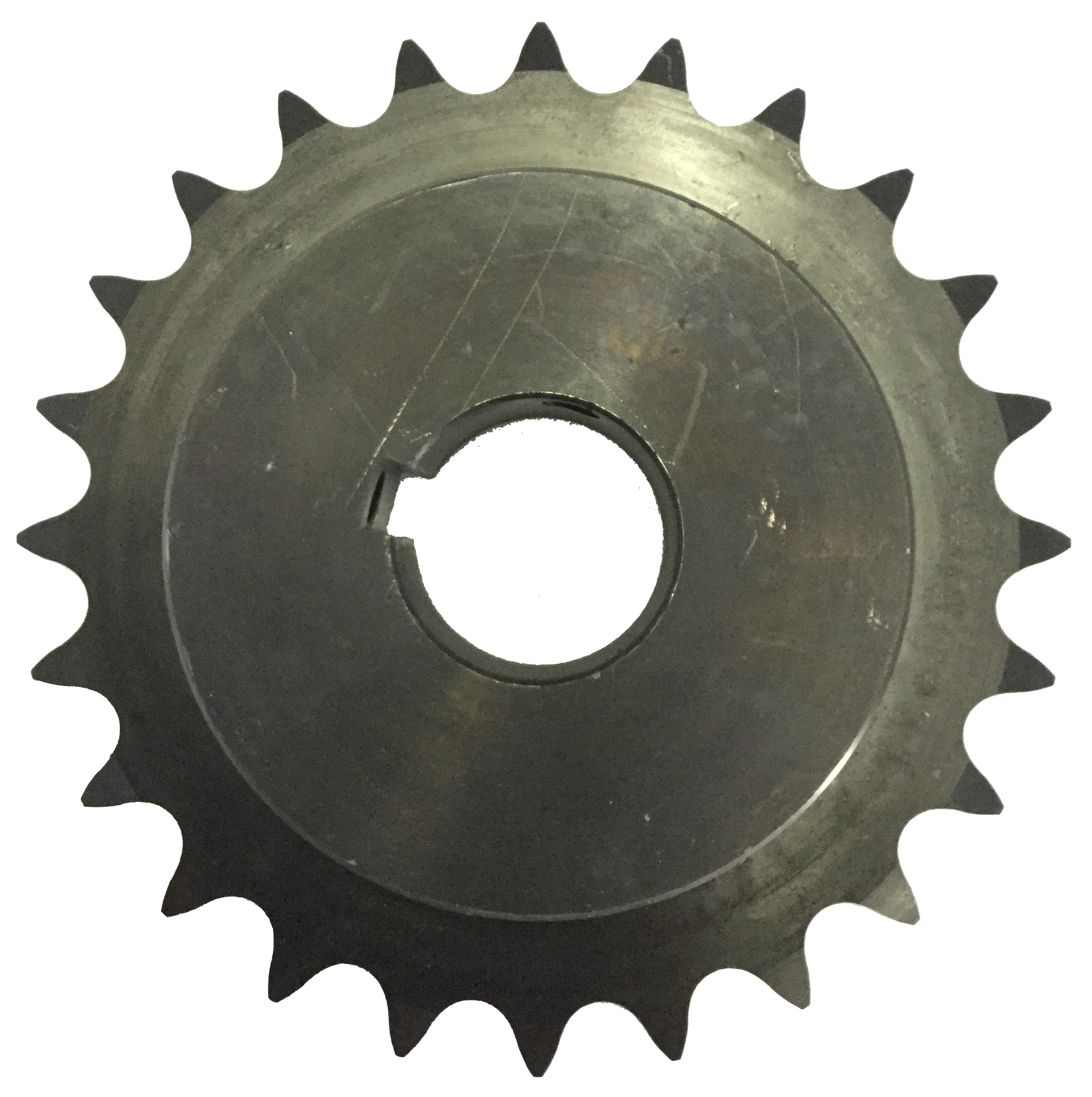 H8024X11516 24-Tooth, 80 Standard Roller Chain Finished Bore Sprocket (1" Pitch, 1 15/16" Bore) - Froedge Machine & Supply Co., Inc.