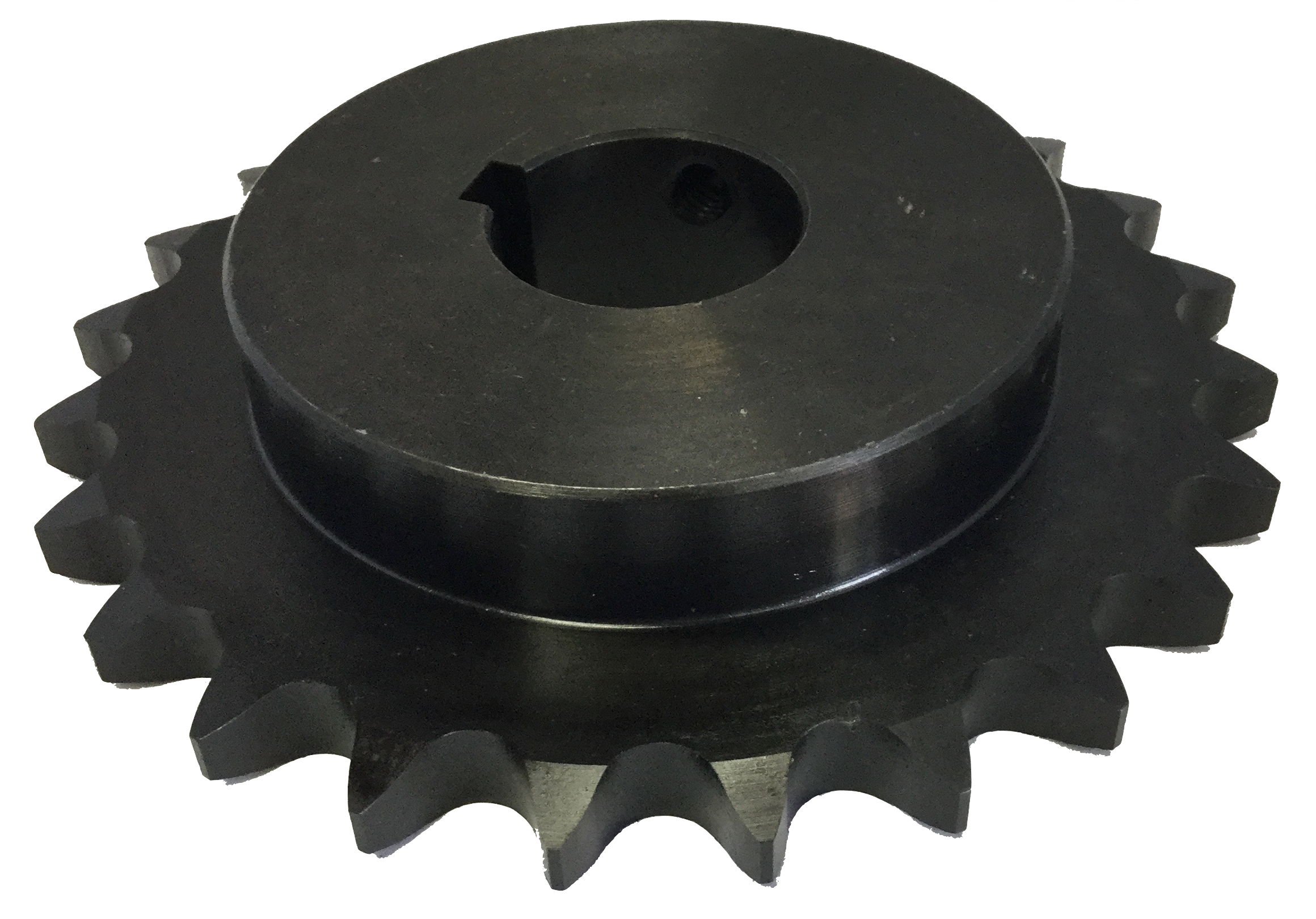 H6024X1716 24-Tooth, 60 Standard Roller Chain Finished Bore Sprocket (3/4" Pitch, 1 7/16" Bore) - Froedge Machine & Supply Co., Inc.