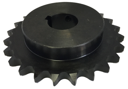 H6024X112 24-Tooth, 60 Standard Roller Chain Finished Bore Sprocket (3/4" Pitch, 1 1/2" Bore) - Froedge Machine & Supply Co., Inc.