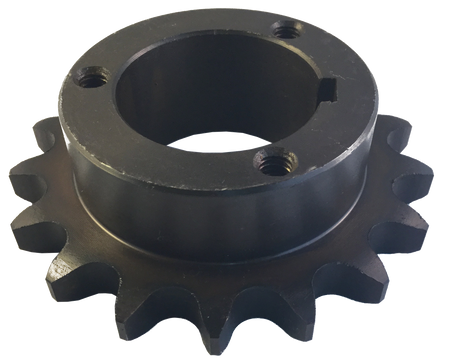 H60P17 17-Tooth, 60 Standard Roller Chain Split Taper Sprocket (3/4" Pitch) - Froedge Machine & Supply Co., Inc.
