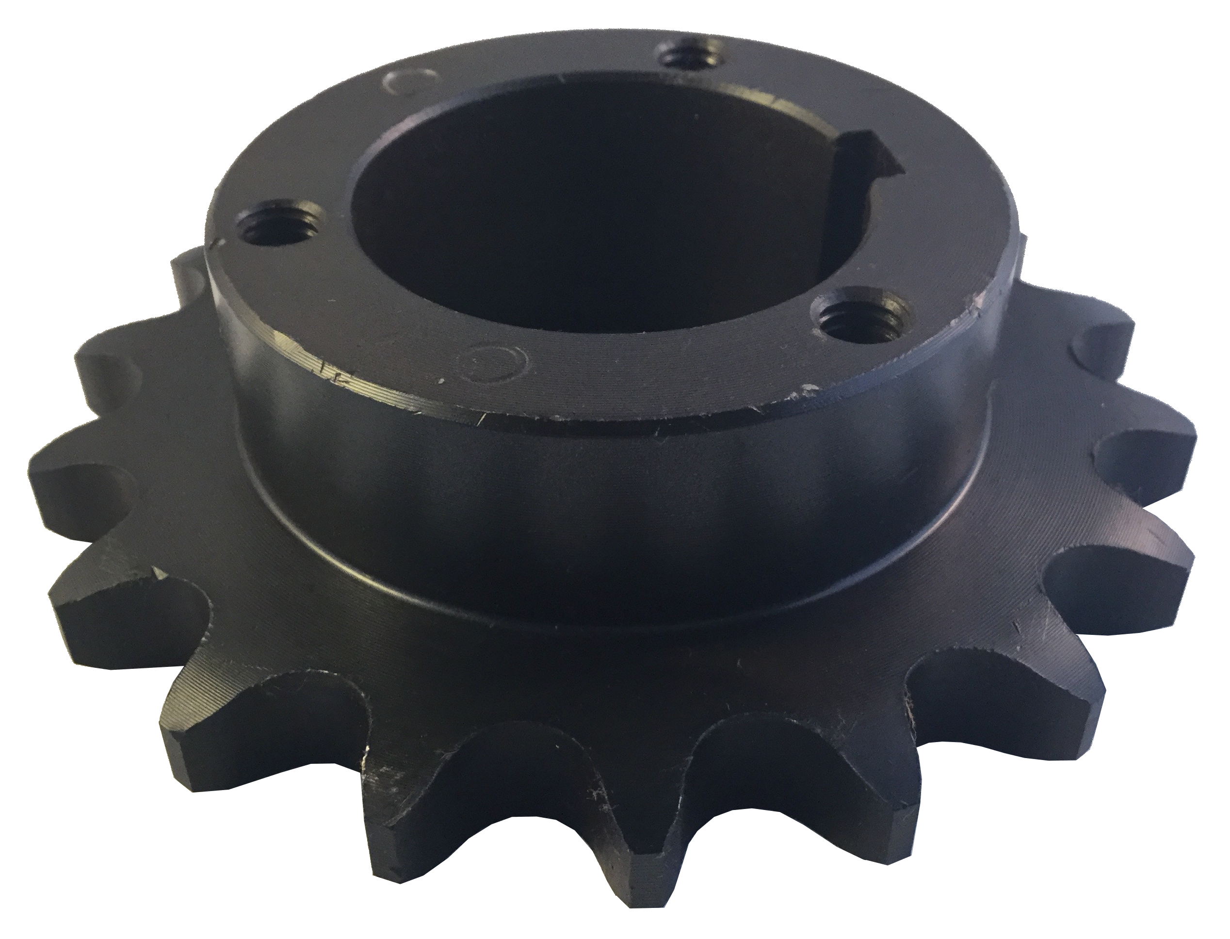 H80P19 19-Tooth, 80 Standard Roller Chain Split Taper Sprocket (1" Pitch) - Froedge Machine & Supply Co., Inc.