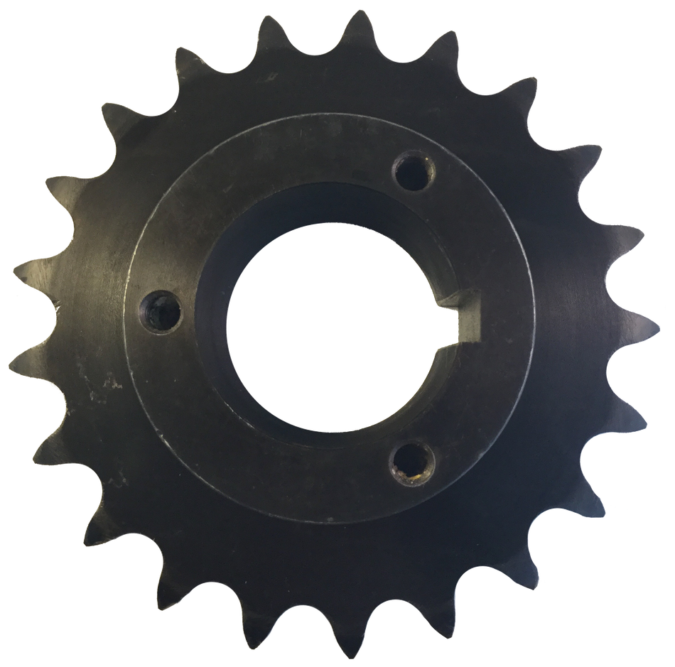 H60P21 21-Tooth, 60 Standard Roller Chain Split Taper Sprocket (3/4" Pitch) - Froedge Machine & Supply Co., Inc.