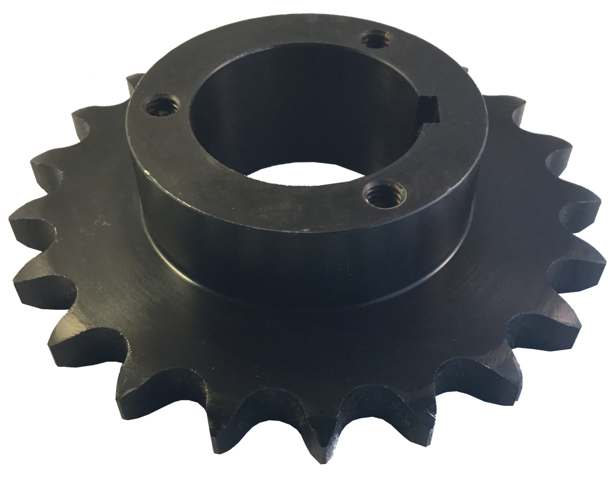 H60P20 20-Tooth, 60 Standard Roller Chain Split Taper Sprocket (3/4" Pitch) - Froedge Machine & Supply Co., Inc.