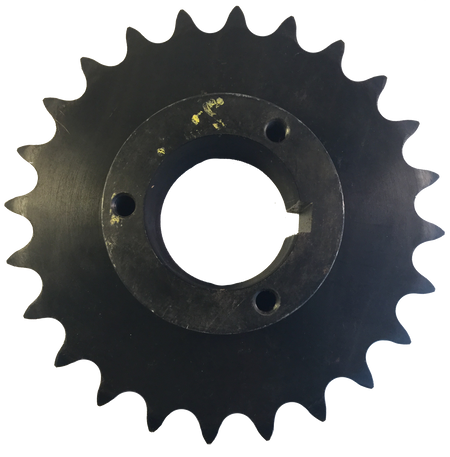 H60P24 24-Tooth, 60 Standard Roller Chain Split Taper Sprocket (3/4" Pitch) - Froedge Machine & Supply Co., Inc.