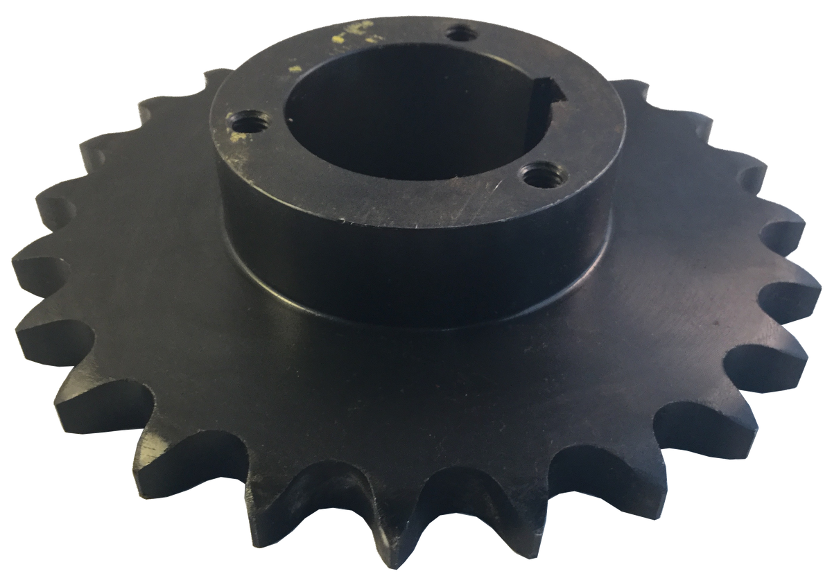 H60P24 24-Tooth, 60 Standard Roller Chain Split Taper Sprocket (3/4" Pitch) - Froedge Machine & Supply Co., Inc.