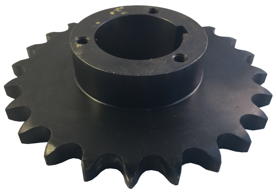 H50P23 23-Tooth, 50 Standard Roller Chain Split Taper Sprocket (5/8" Pitch) - Froedge Machine & Supply Co., Inc.