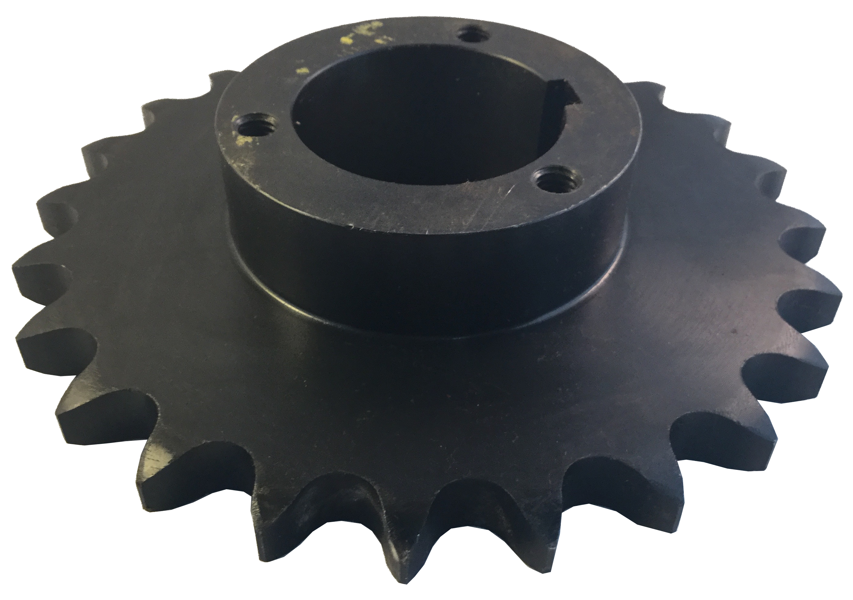 H60P25 25-Tooth, 60 Standard Roller Chain Split Taper Sprocket (3/4" Pitch) - Froedge Machine & Supply Co., Inc.