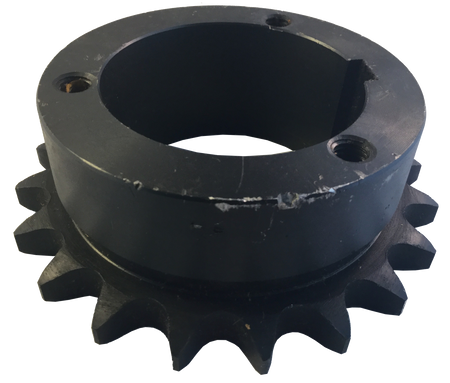 H60Q20 20-Tooth, 60 Standard Roller Chain Split Taper Sprocket (3/4" Pitch) - Froedge Machine & Supply Co., Inc.