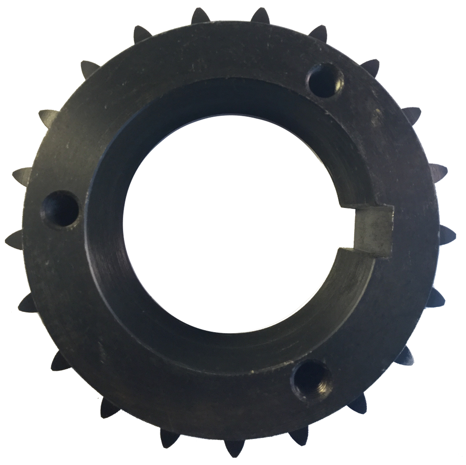 H60Q21 21-Tooth, 60 Standard Roller Chain Split Taper Sprocket (3/4" Pitch) - Froedge Machine & Supply Co., Inc.