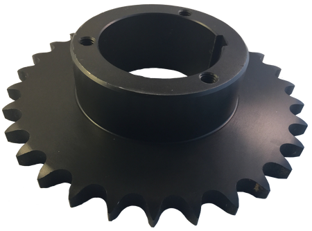 80Q31 31-Tooth, 80 Standard Roller Chain Split Taper Sprocket (1" Pitch) - Froedge Machine & Supply Co., Inc.