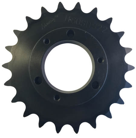 H60SDS22 22-Tooth, 60 Standard Roller Chain Quick Disconnect Sprocket (3/4" Pitch) - Froedge Machine & Supply Co., Inc.