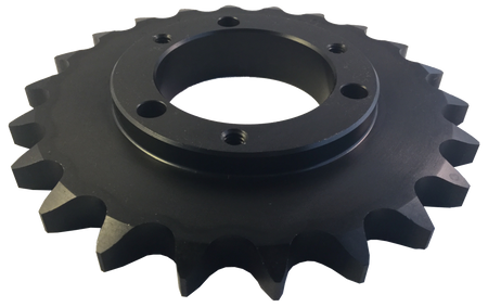 H60SDS22 22-Tooth, 60 Standard Roller Chain Quick Disconnect Sprocket (3/4" Pitch) - Froedge Machine & Supply Co., Inc.