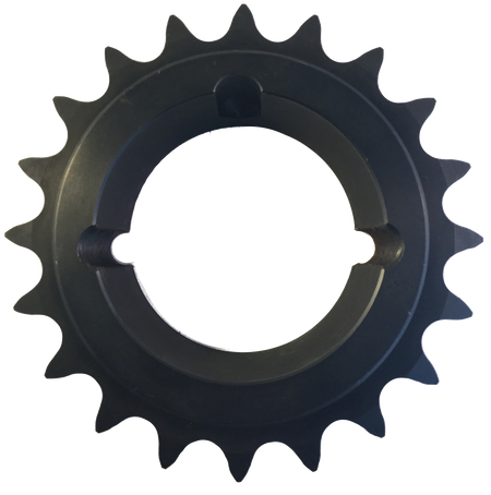 H60TB20 20-Tooth, 60 Standard Roller Chain Taper Lock Sprocket (3/4" Pitch) - Froedge Machine & Supply Co., Inc.