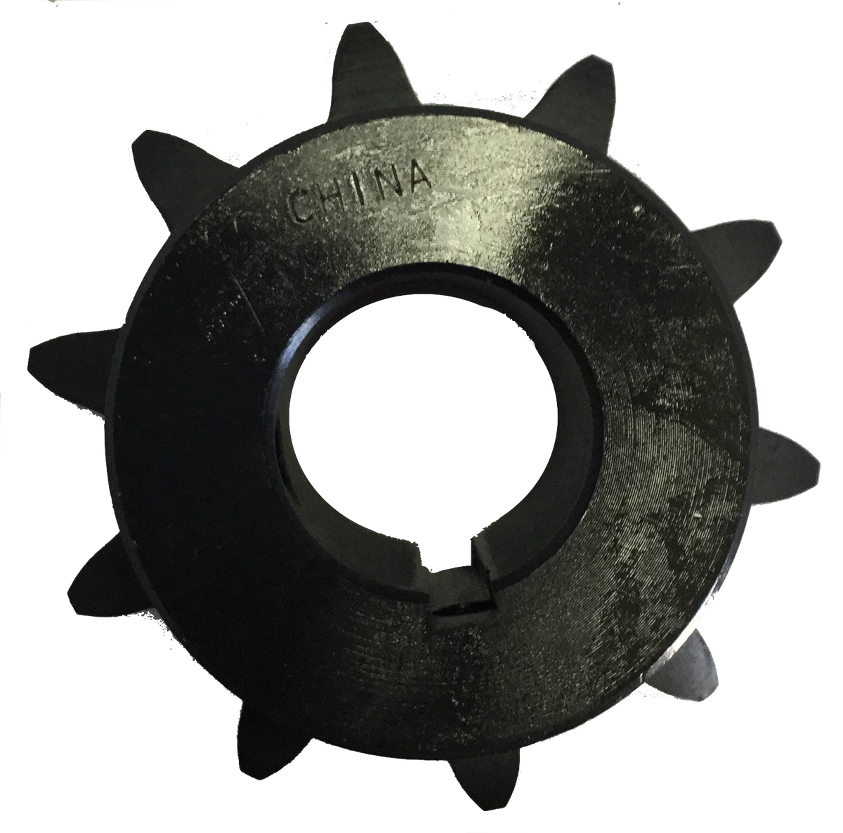 H8010X114 10-Tooth, 80 Standard Roller Chain Finished Bore Sprocket (1" Pitch, 1 1/4" Bore) - Froedge Machine & Supply Co., Inc.
