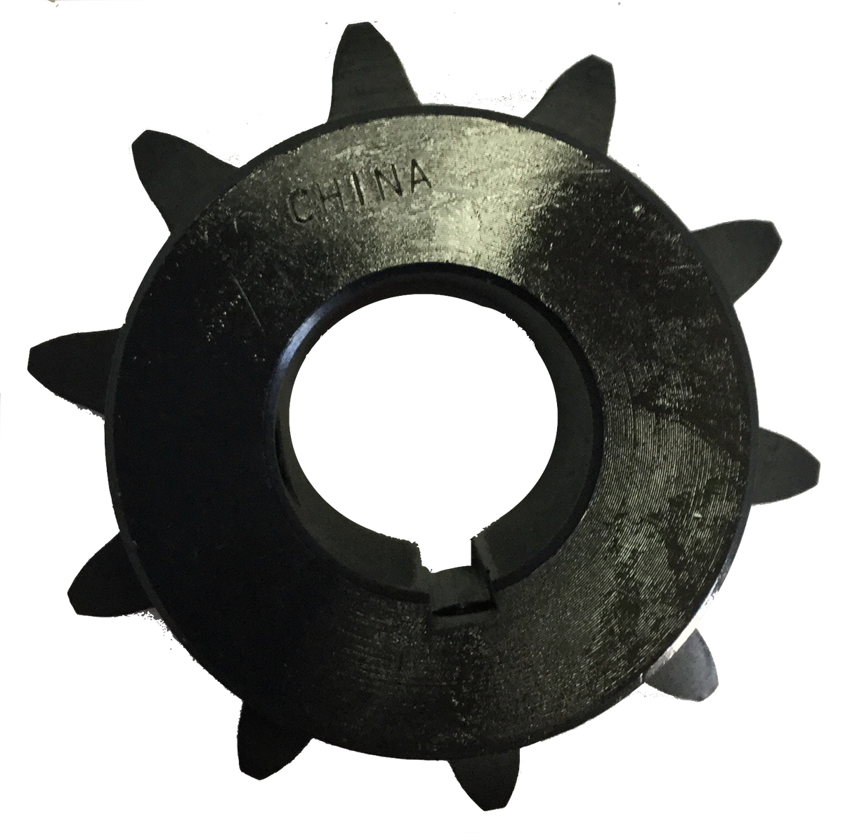 H8010X1716 10-Tooth, 80 Standard Roller Chain Finished Bore Sprocket (1" Pitch, 1 7/16" Bore) - Froedge Machine & Supply Co., Inc.