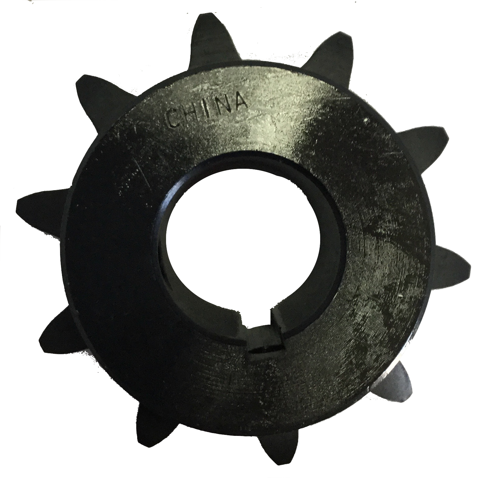H8010X1716 10-Tooth, 80 Standard Roller Chain Finished Bore Sprocket (1" Pitch, 1 7/16" Bore) - Froedge Machine & Supply Co., Inc.