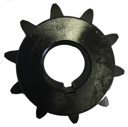H8010X1716 10-Tooth, 80 Standard Roller Chain Finished Bore Sprocket (1" Pitch, 1 7/16" Bore) - Froedge Machine & Supply Co., Inc.