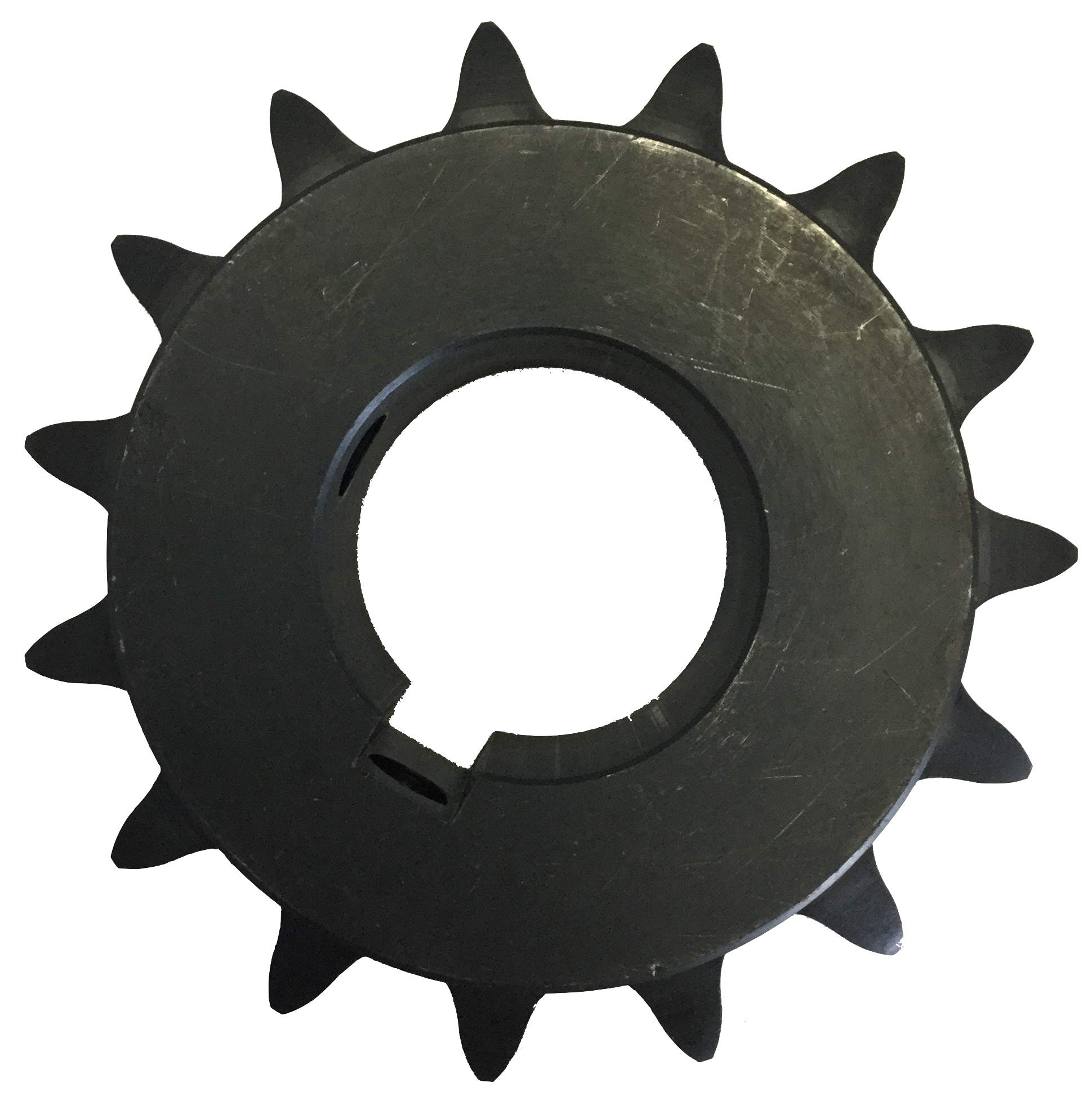 H8015X11516 15-Tooth, 80 Standard Roller Chain Finished Bore Sprocket (1" Pitch, 1 15/16" Bore) - Froedge Machine & Supply Co., Inc.