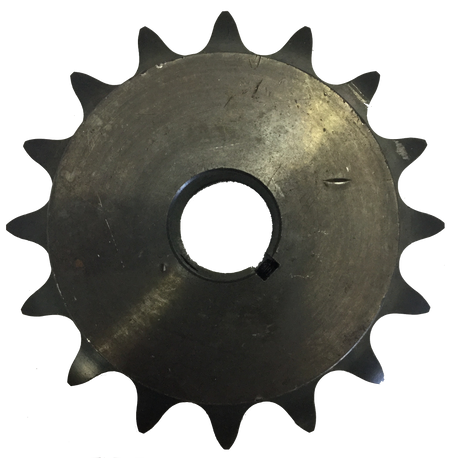 H8016X1 16-Tooth, 80 Standard Roller Chain Finished Bore Sprocket (1" Pitch, 1" Bore) - Froedge Machine & Supply Co., Inc.