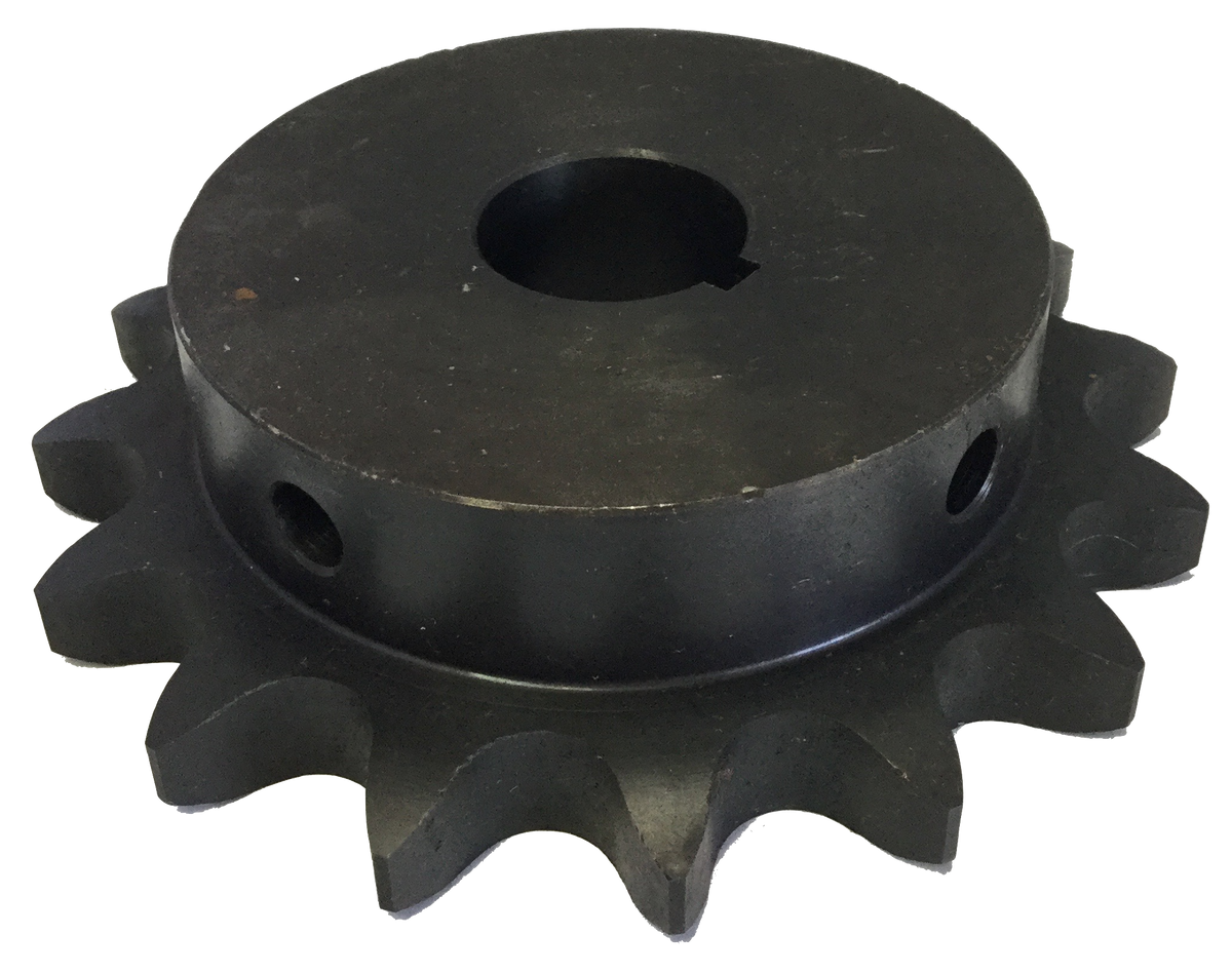 H8016X114 16-Tooth, 80 Standard Roller Chain Finished Bore Sprocket (1" Pitch, 1 1/4" Bore) - Froedge Machine & Supply Co., Inc.