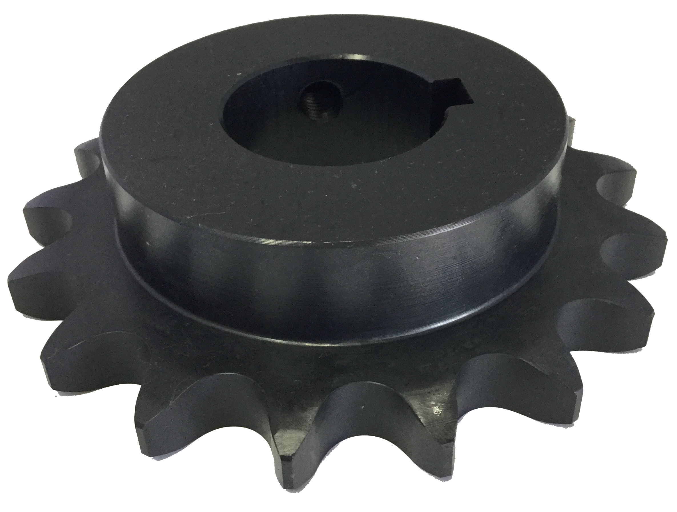 H8017X1716 17-Tooth, 80 Standard Roller Chain Finished Bore Sprocket (1" Pitch, 1 7/16" Bore) - Froedge Machine & Supply Co., Inc.