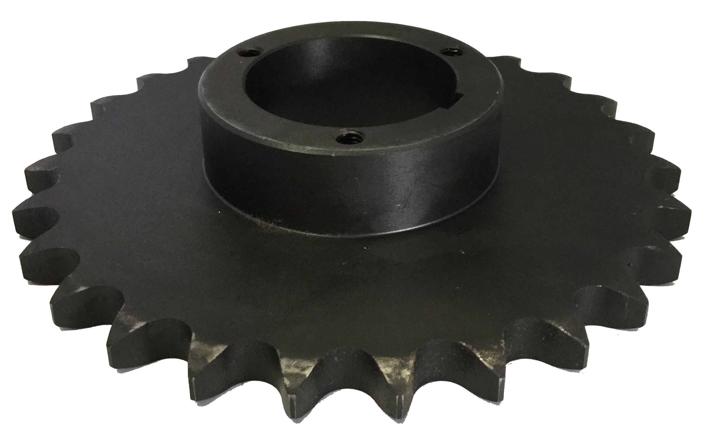 H8027X278 27-Tooth, 80 Standard Roller Chain Finished Bore Sprocket (1" Pitch, 2 7/8" Bore) - Froedge Machine & Supply Co., Inc.