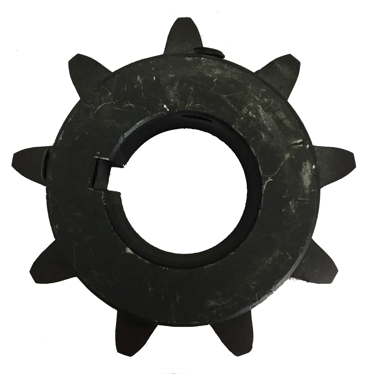 H809X114 9-Tooth, 80 Standard Roller Chain Finished Bore Sprocket (1" Pitch, 1 1/4" Bore) - Froedge Machine & Supply Co., Inc.