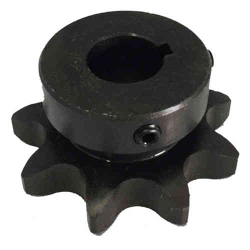 H809X1 9-Tooth, 80 Standard Roller Chain Finished Bore Sprocket (1" Pitch, 1" Bore)