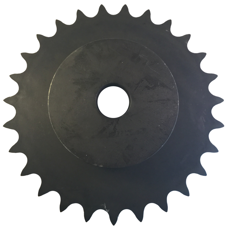 H80B27 27-Tooth, 80 Standard Roller Chain Type B Sprocket (1" Pitch) - Froedge Machine & Supply Co., Inc.