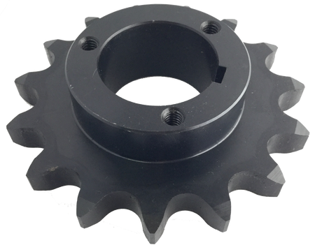 H50P15 15-Tooth, 50 Standard Roller Chain Split Taper Sprocket (5/8" Pitch) - Froedge Machine & Supply Co., Inc.