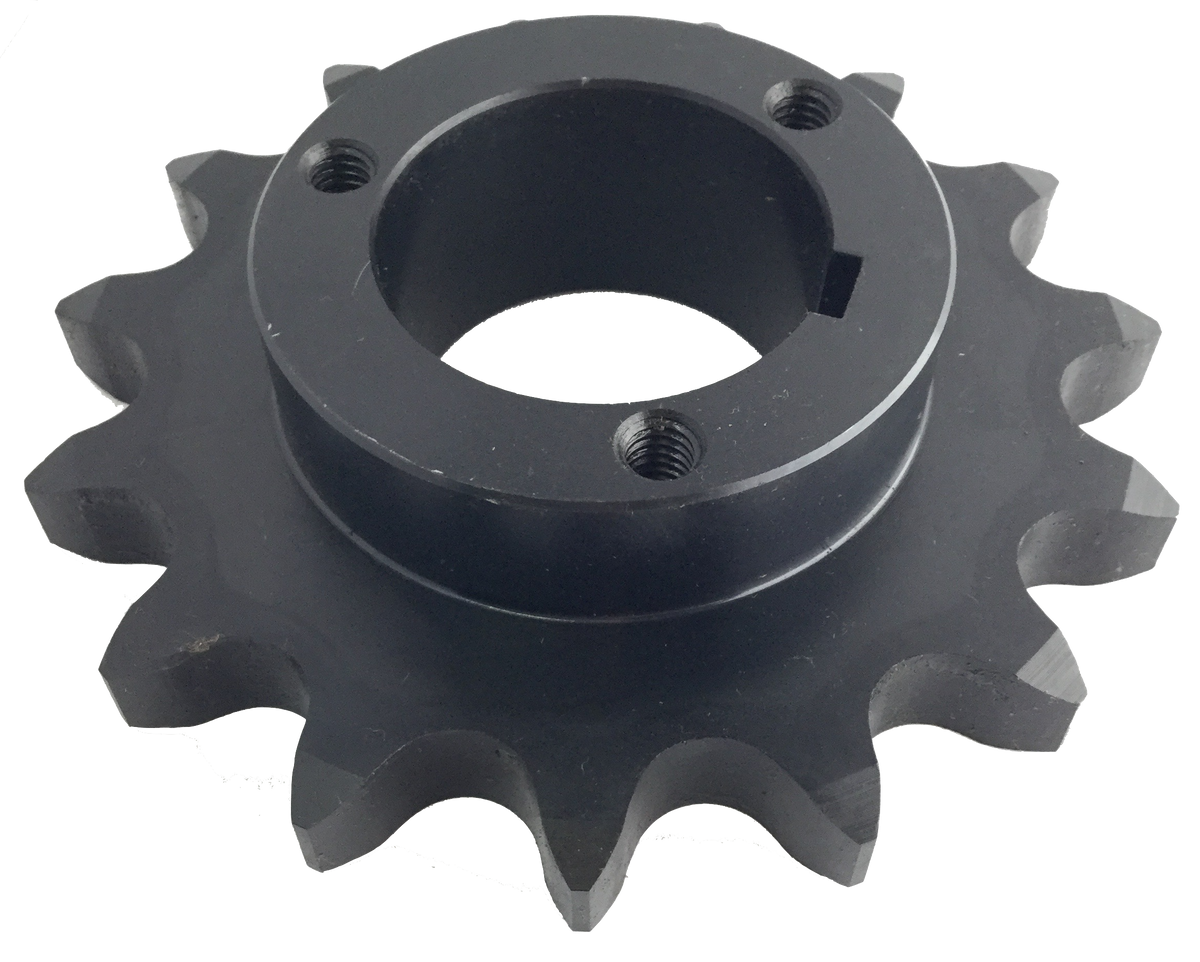 H60P15 15-Tooth, 60 Standard Roller Chain Split Taper Sprocket (3/4" Pitch) - Froedge Machine & Supply Co., Inc.