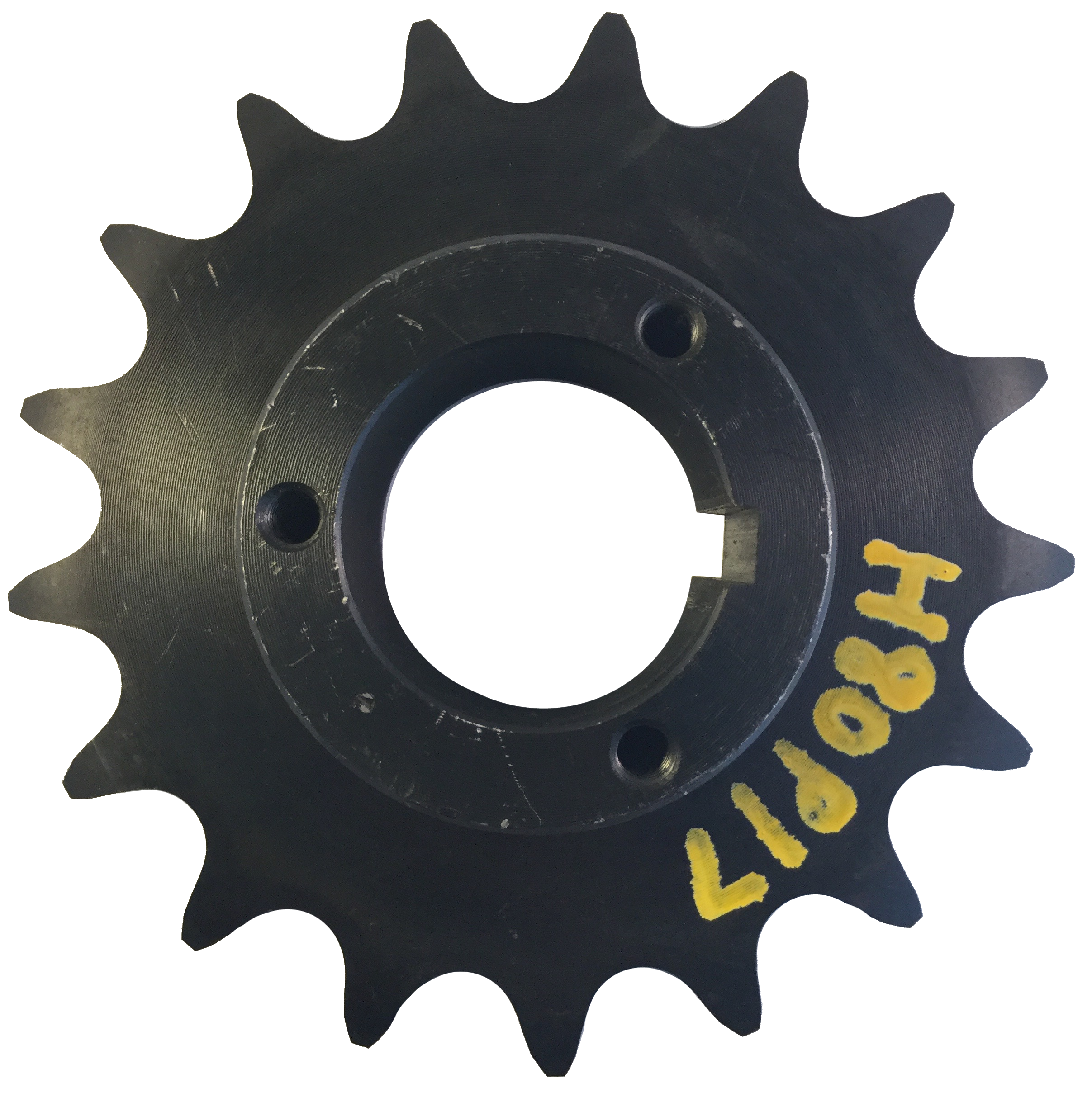 H80P17 17-Tooth, 80 Standard Roller Chain Split Taper Sprocket (1" Pitch) - Froedge Machine & Supply Co., Inc.