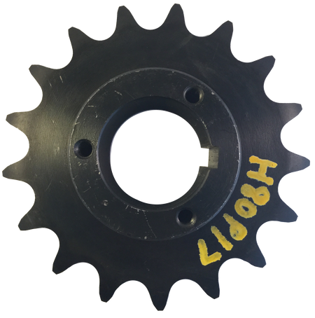 H80P17 17-Tooth, 80 Standard Roller Chain Split Taper Sprocket (1" Pitch) - Froedge Machine & Supply Co., Inc.