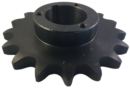 H80P17 17-Tooth, 80 Standard Roller Chain Split Taper Sprocket (1" Pitch) - Froedge Machine & Supply Co., Inc.