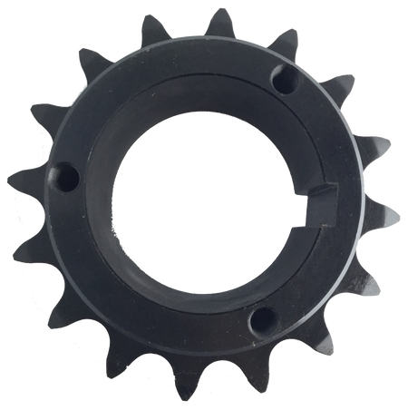 H100Q16 16-Tooth, 100 Standard Roller Chain Split Taper Sprocket (1 1/4" Pitch) - Froedge Machine & Supply Co., Inc.
