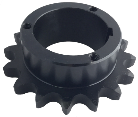 H100Q16 16-Tooth, 100 Standard Roller Chain Split Taper Sprocket (1 1/4" Pitch) - Froedge Machine & Supply Co., Inc.