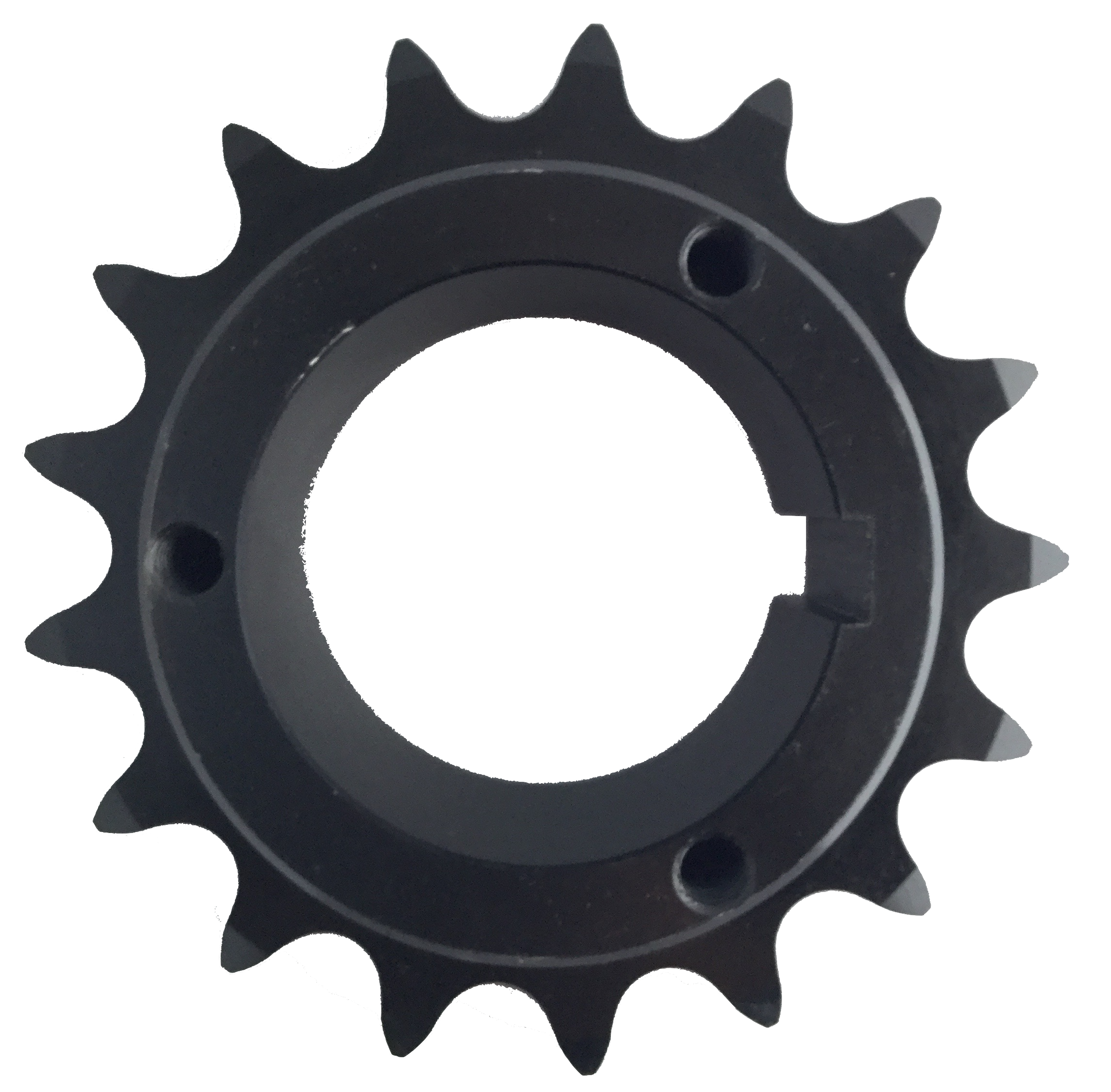 Froedge H80Q17 17-Tooth, 80 Standard Roller Chain Split Taper Sprocket (1" Pitch) - Froedge Machine & Supply Co., Inc.