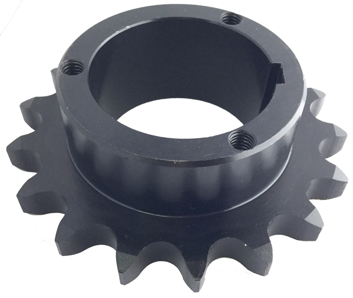 Froedge H80Q17 17-Tooth, 80 Standard Roller Chain Split Taper Sprocket (1" Pitch) - Froedge Machine & Supply Co., Inc.