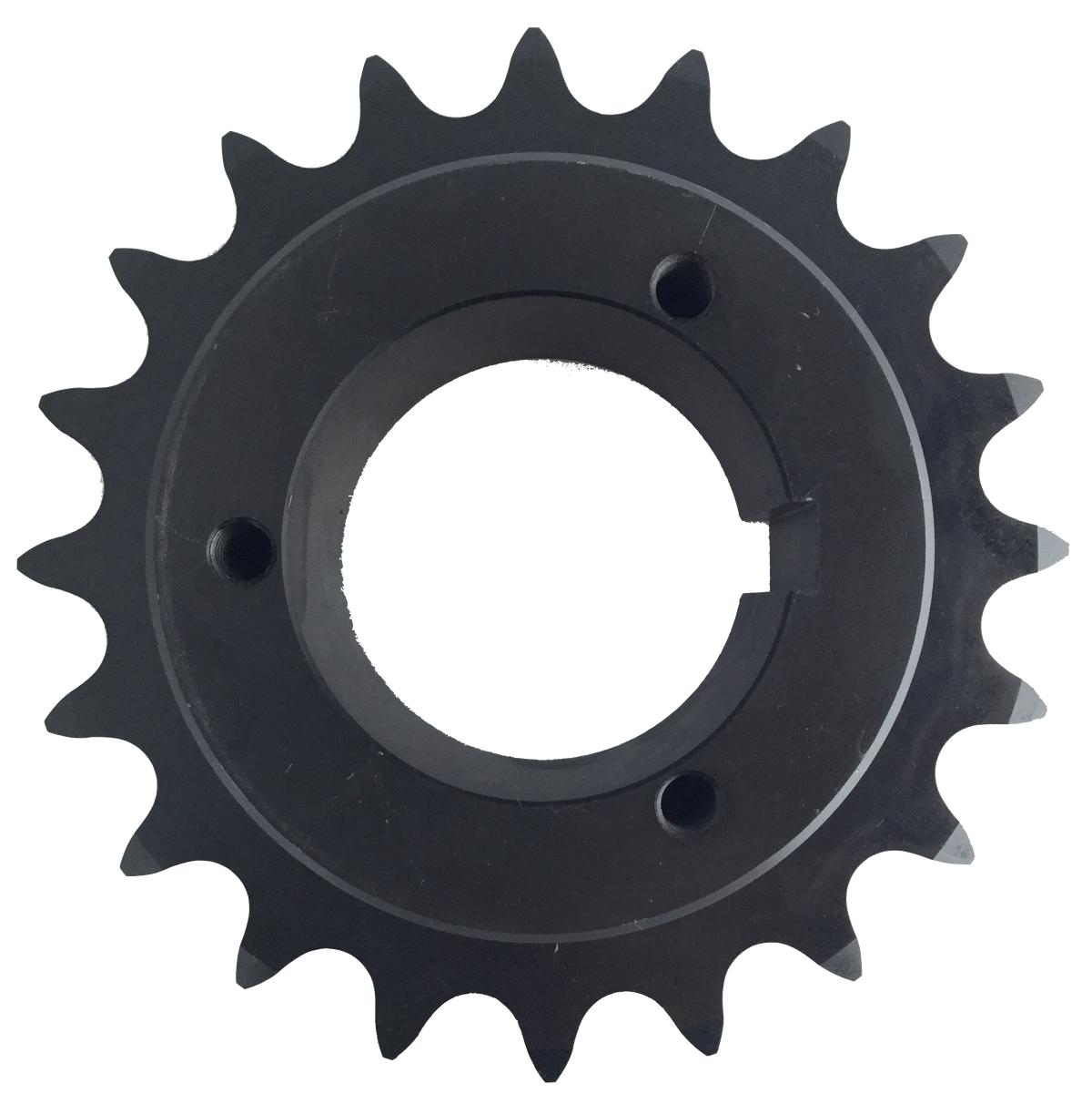 H80Q20 20-Tooth, 80 Standard Roller Chain Split Taper Sprocket (1" Pitch) - Froedge Machine & Supply Co., Inc.